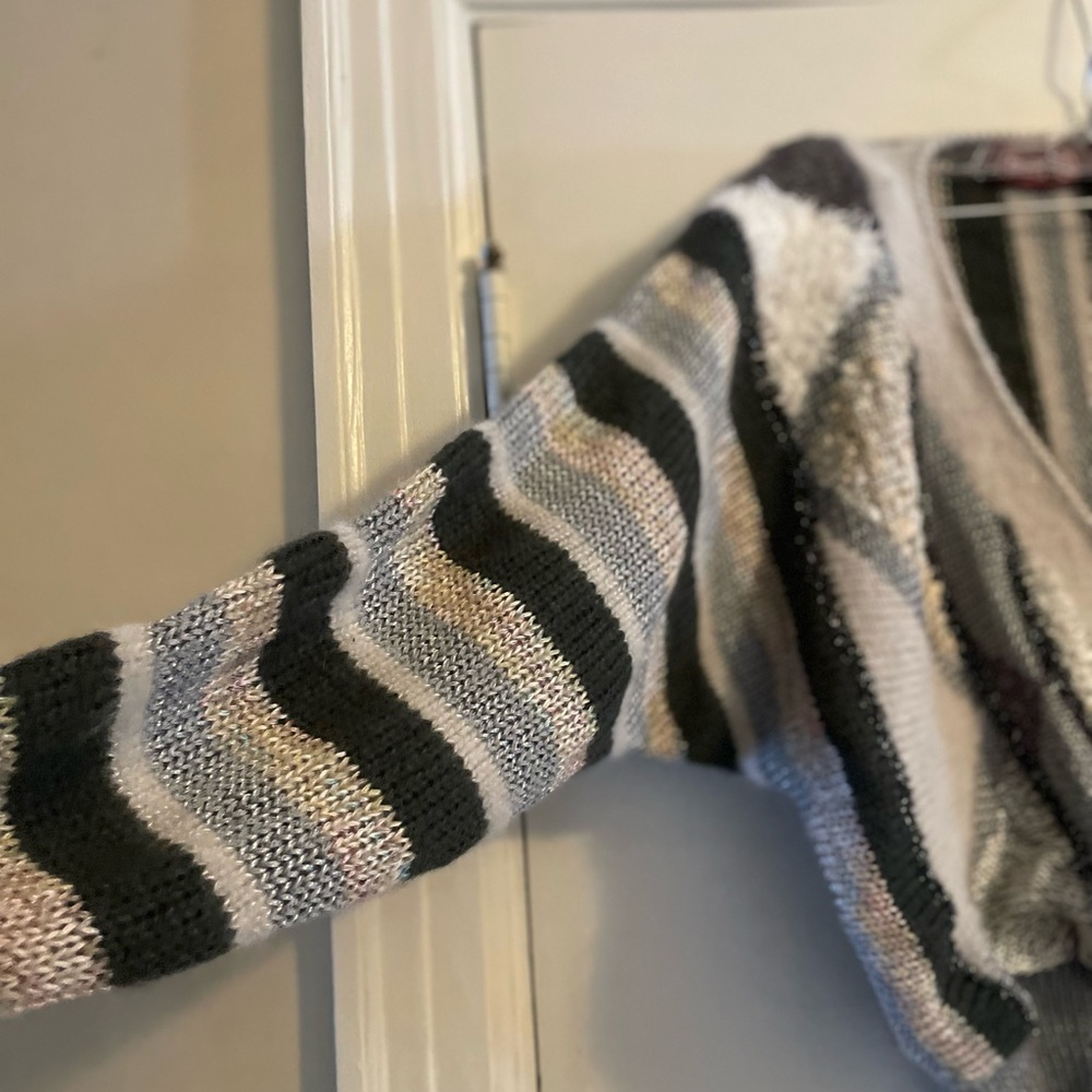 Vintage 80’s Ginenne Mixed Fabric Patchwork Pink … - image 6